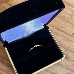 Zoe Chico Diamond Bezel Ring